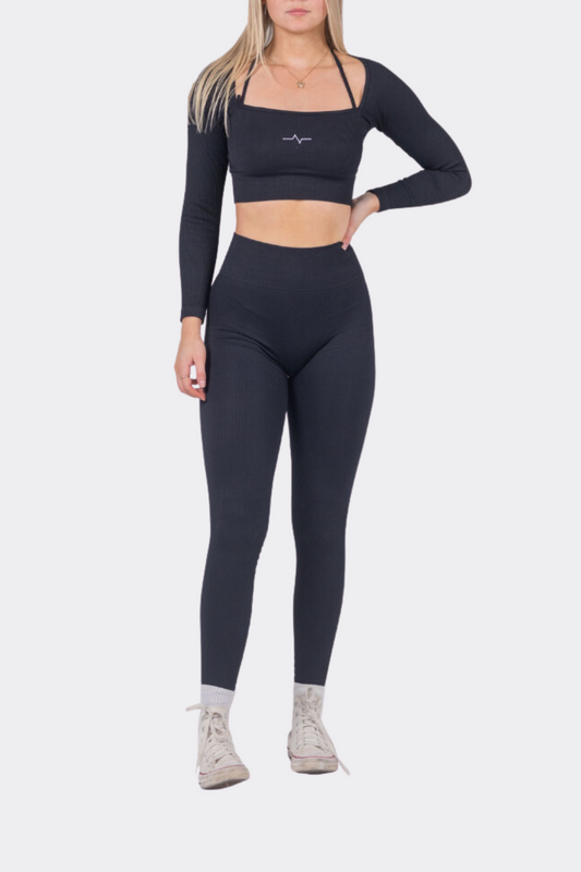 Evoque Black Leggings